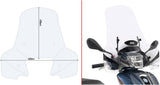 Transparent Wind-Screen - Givi Compatible With Sym Symphony S 50 - 125 (2009-2020)