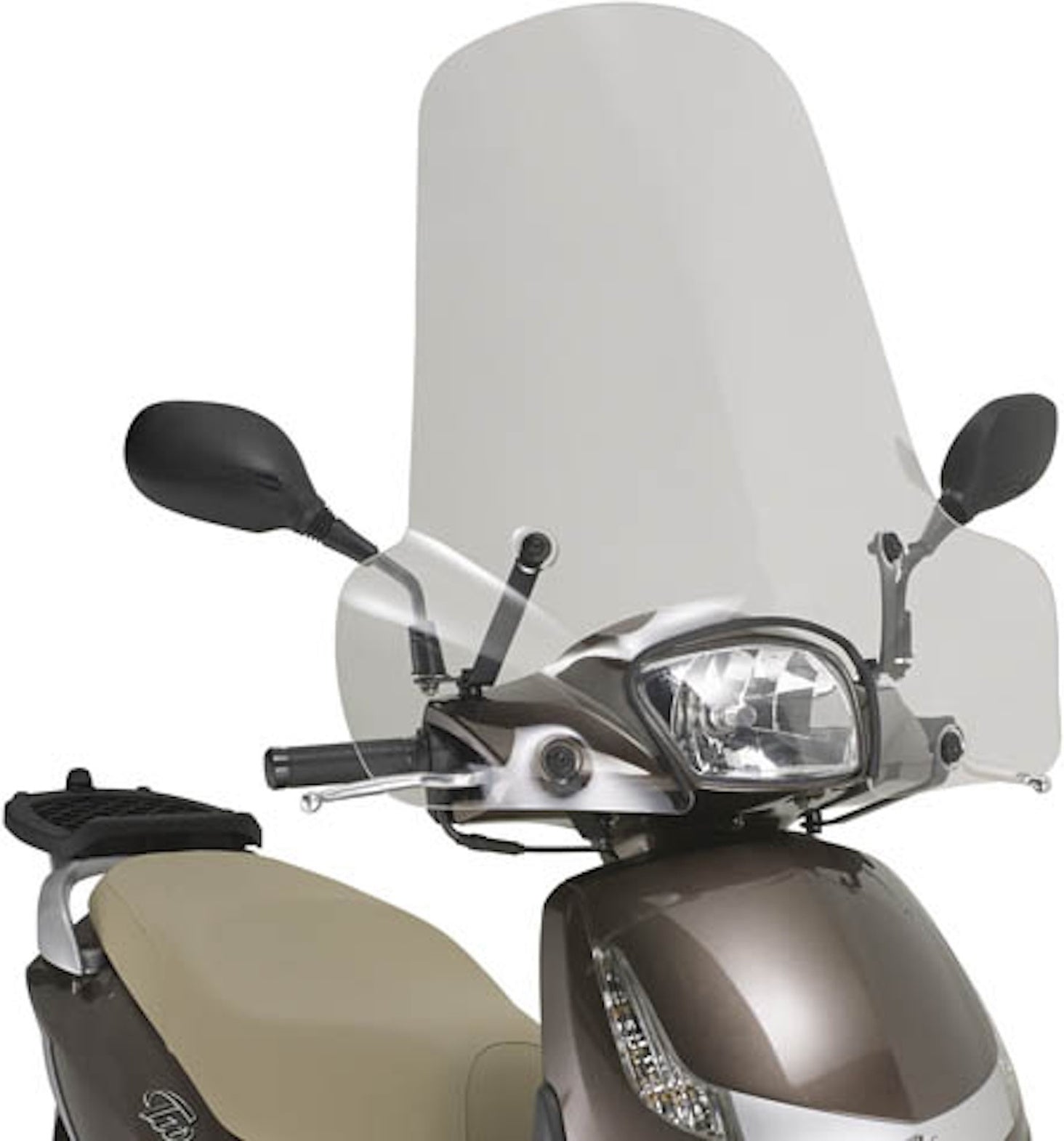 Transparent Wind-Screen - Givi Compatible With Kymco Like 125 Sport (2022-2024)
