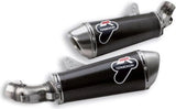 Auspuffendrohr Ohne Geräuschzulassung Carbon - Termignoni Kompatibel Mit Ducati Monster 696 - 796 - 1100