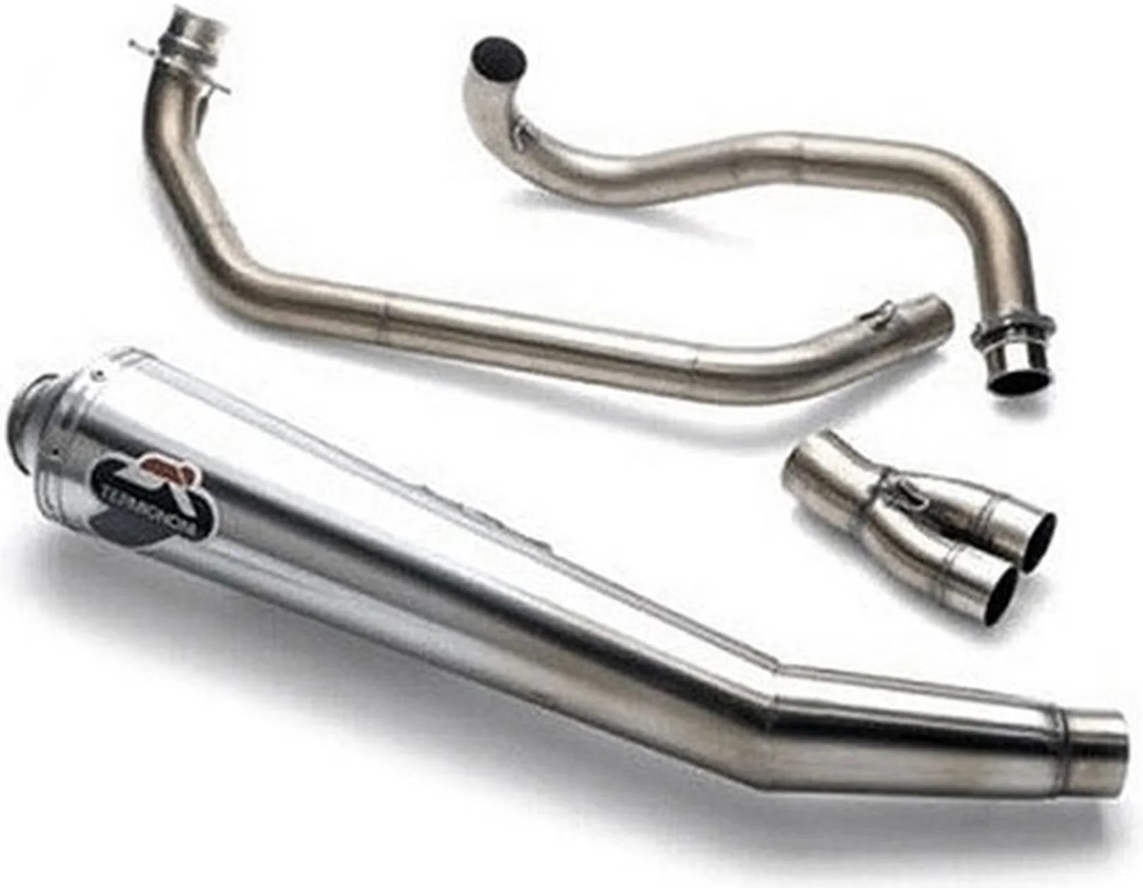 Komplette Auspuffanlage Ohne Katalysator Und Ohne Geräuschzulassung Edelstahl - Termignoni Kompatibel Mit Ducati Gt 1000
