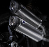 Auspuffendstück Mit Geräuschzulassung Edelstahl - Termignoni Kompatibel Mit Ducati Monster 1100 Evo