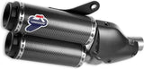 Auspuffendstück Mit Geräuschzulassung Carbon - Termignoni Kompatibel Mit Ducati Monster 821
