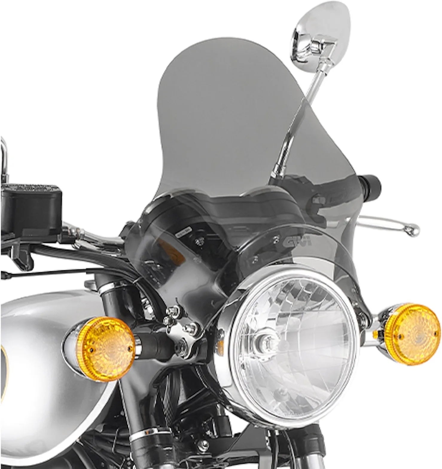 Universal Windschild Getönt A201 - Givi Kompatibel Mit Triumph Speed 400 (2024)