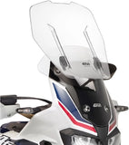 Windschild Airflow Transparent Airflow - Givi Kompatibel Mit Honda Crf 1000 L Africa Twin Adventure Sports (2018-2019)