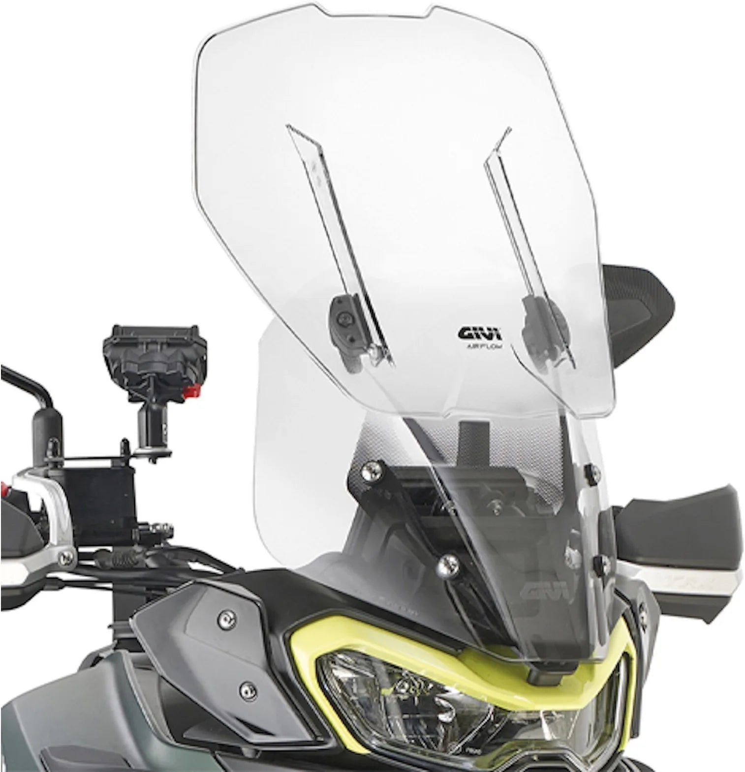 Windschild Airflow Transparent Airflow - Givi Kompatibel Mit Benelli Trk 702 X (2023-2024)