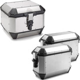 Trekker Alaska Aluminium Top Case + Side Cases - 116 Lt Trekker Alaska Aluminium - Givi Compatible With Yamaha Tracer 900 - Gt (2018-2020)