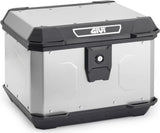 Motorradkoffer Monolock Alpina Aluminium 44 Lt Alpina Aluminium - Givi Kompatibel Mit Ktm 790 Adventure R (2019-2020)