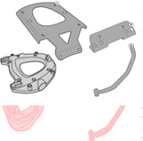Rear Rack Monokey - Kappa Moto Compatible With Yamaha Fjr 1300 (2013-2020)