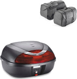 Koffer K42N + Weichtaschen Kmlw01 + Seitenkoffer-Trager - Kappa Moto Kompatibel Mit Suzuki Gsr 600 (2006-2011)