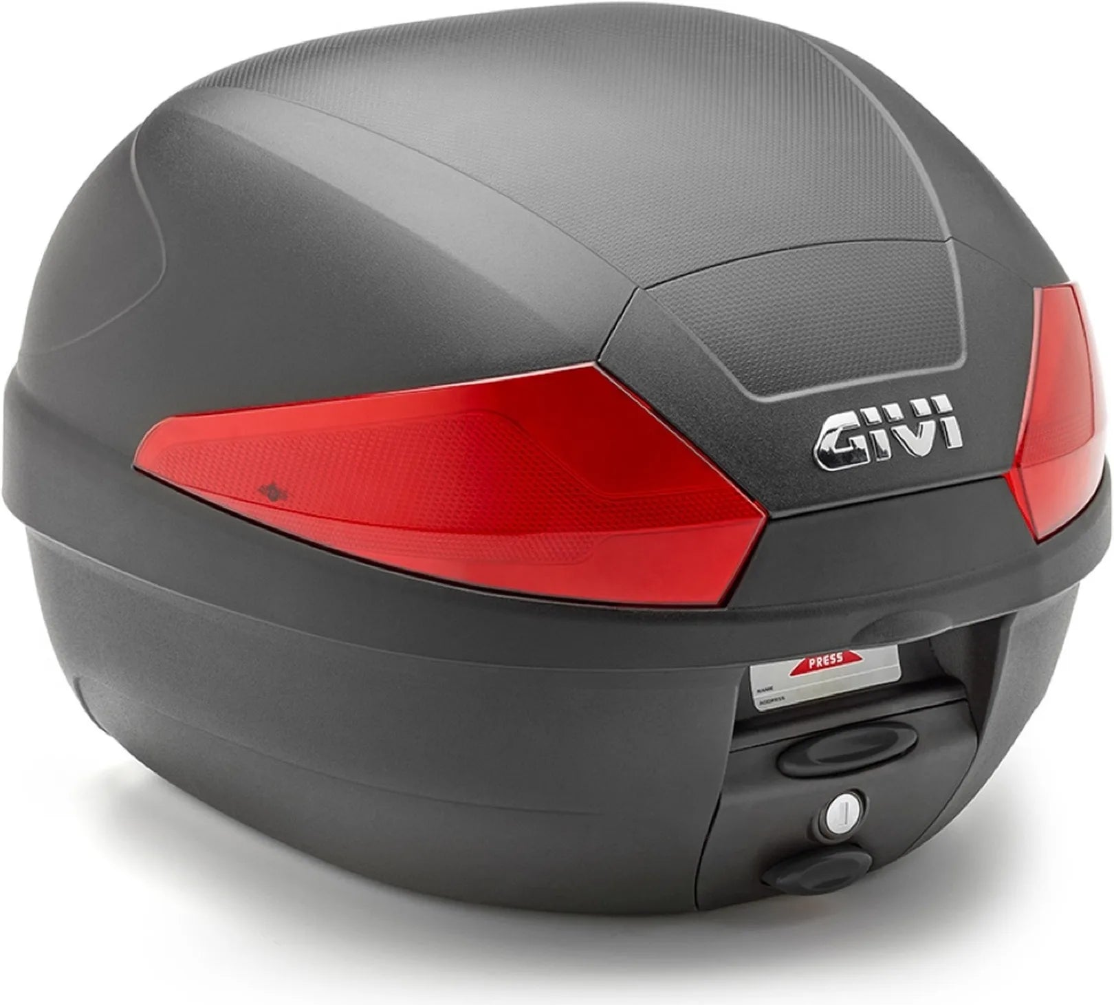 Motorradkoffer Monolock Schwarz 29 Lt Technopolymer - Givi Kompatibel Mit Ktm 390 Adventure (2020-2024)