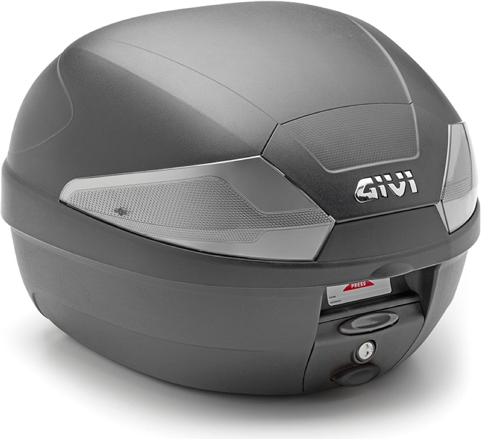 Monolock Black Tech Top Case - 29 Lt Technopolymer - Givi Compatible With Askoll Ngs3 (2020-2024)