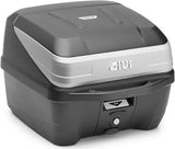 Monolock Silver Top Case - 32 Lt Technopolymer - Givi Compatible With Silence S01 (2022-2024)