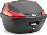 Motorradkoffer Monolock Blade Schwarz 37 Lt Blade Technopolymer - Givi Kompatibel Mit Ktm 390 Duke (2011-2016)