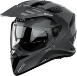 Dual-Helm Für Motorrad Airoh Bandit - Ba99 Thermoplastic Hrt Dunkelgrau Gloss Color Grösse Xxl