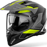 Dual-Helm Für Motorrad Airoh Bandit - Bat31 Thermoplastic Hrt Mattgelb Tune Grösse Xxxl