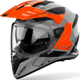 Dual-Helm Für Motorrad Airoh Bandit - Bat32 Thermoplastic Hrt Glanzorange Tune Grösse Xxxl