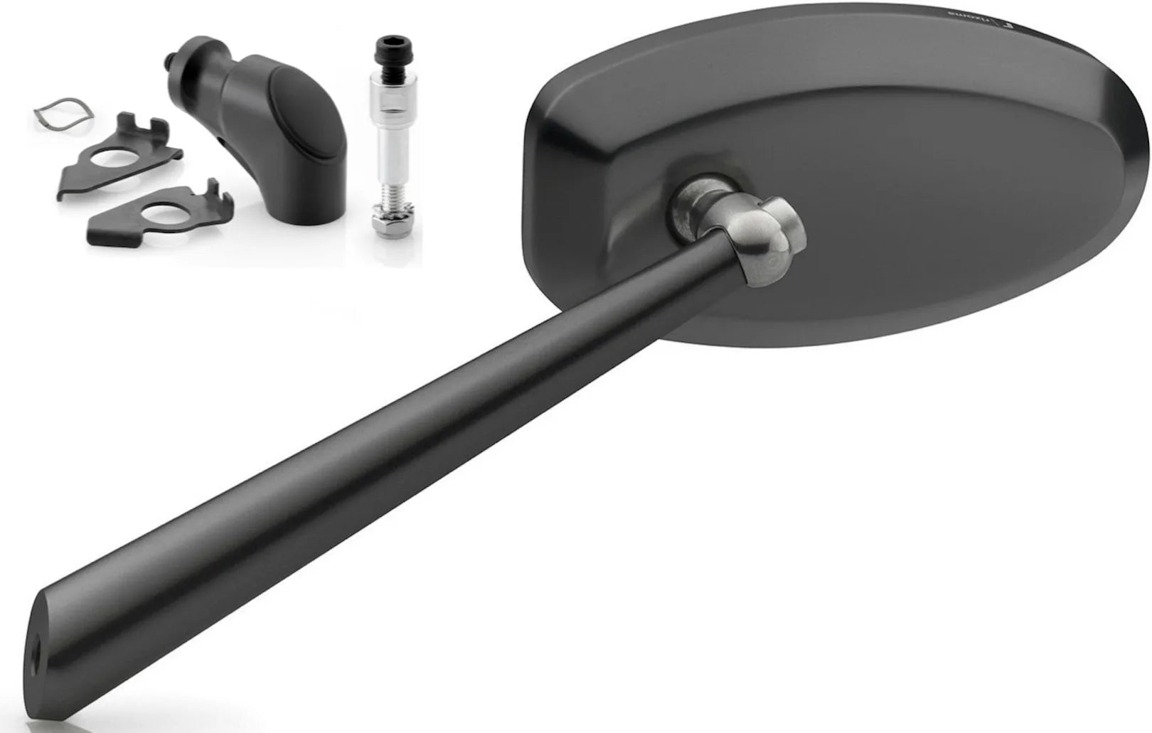 Spiegel Side Mount Links Dynamic - Rizoma Kompatibel Mit Yamaha T-Max 500 (2008-2011)
