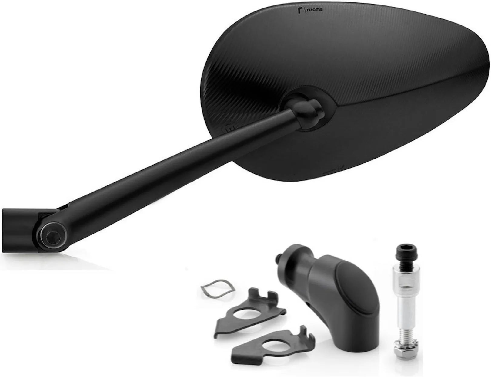 Spiegel Side Mount Richtig Radial Rs - Rizoma Kompatibel Mit Yamaha T-Max 500 (2008-2011)