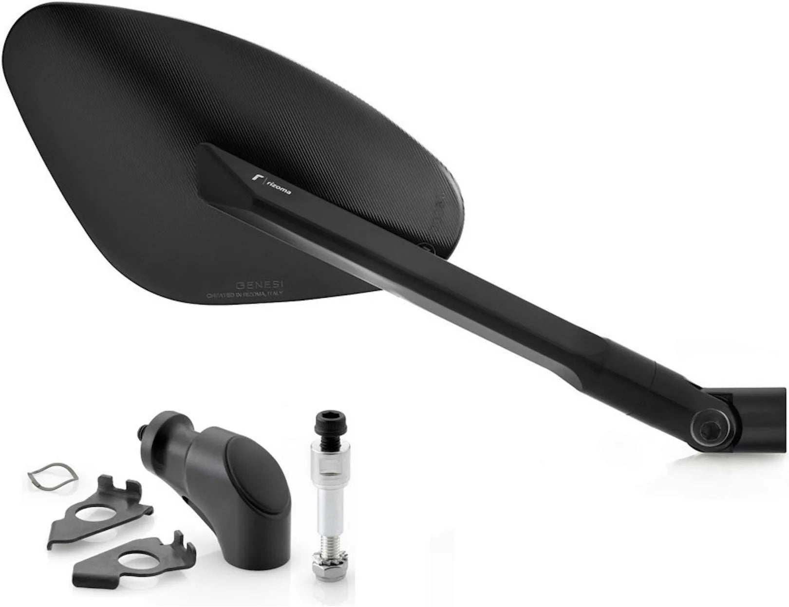 Spiegel Side Mount Richtig Genesi - Rizoma Kompatibel Mit Yamaha T-Max 500 (2008-2011)
