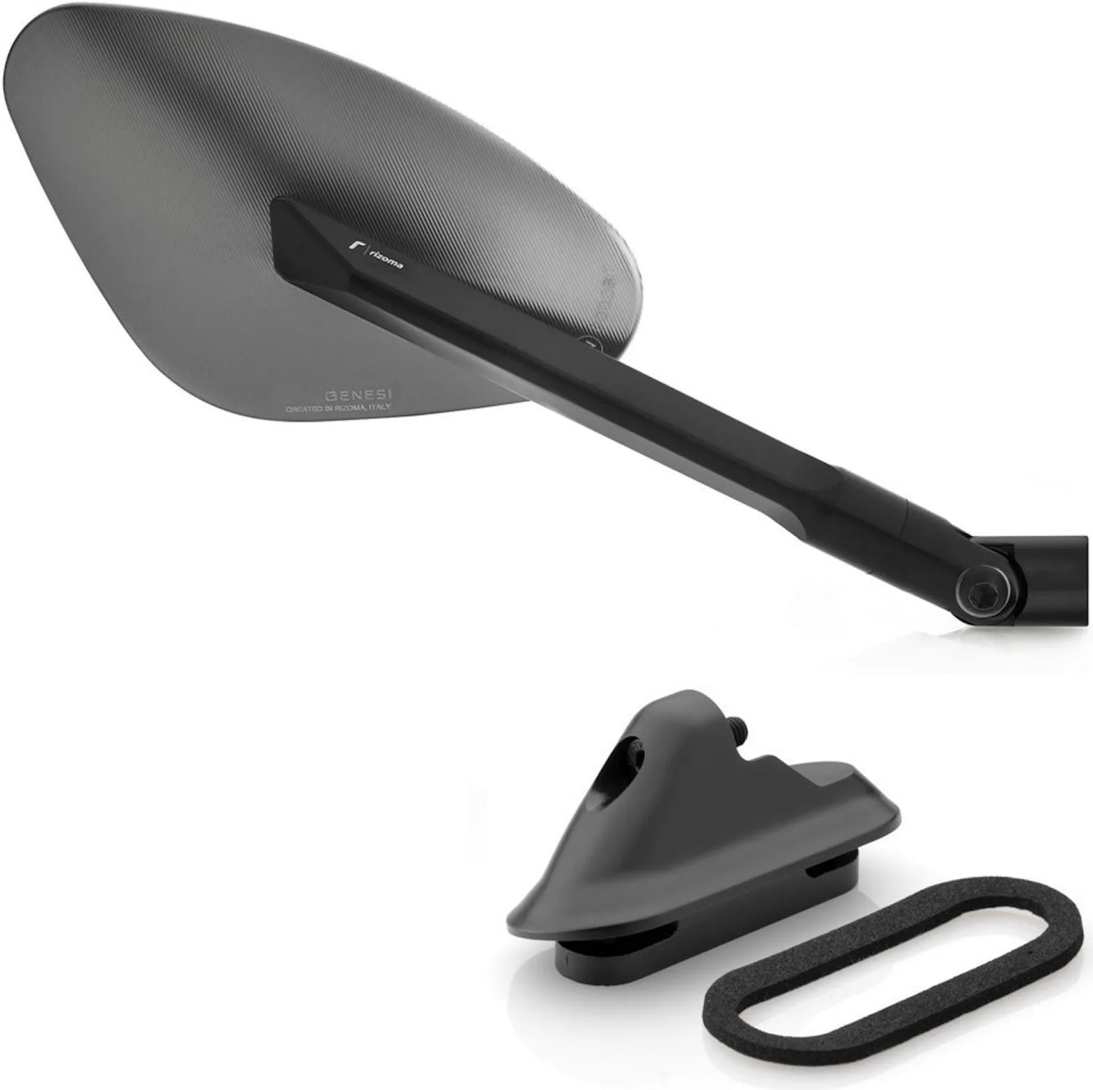 Spiegel Side Mount Richtig Motorrad-Verkleidung Genesi - Rizoma Kompatibel Mit Yamaha T-Max 500 (2008-2011)