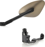 Spiegel Side Mount Links Genesi - Rizoma Kompatibel Mit Mv Agusta Rivale 800 Eas (2013-2019)