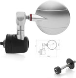 Spiegel End Mount Links Spy-R Ø57 - Rizoma Kompatibel Mit Triumph Speed Triple 1050 R (2005-2013)