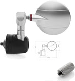 Spiegel End Mount Links Spy-R Ø57 - Rizoma Kompatibel Mit Bmw R 1200 (2015-2018)