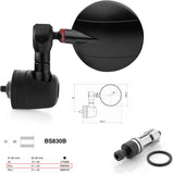 Spiegel End Mount Links Universal Ø24,5(21>23) Spy-R Ø57 - Rizoma Kompatibel Mit Benelli
