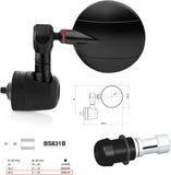 Mirror End Mount Left Universal Ø24,5(21>23) Spy-R Ø57 - Rizoma Compatible With Benelli