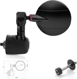 Mirror End Mount Left Spy-R Ø57 - Rizoma Compatible With Triumph Street Triple (2007-2012)