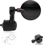 Spiegel End Mount Links Spy-R Ø57 - Rizoma Kompatibel Mit Bmw R 1200 (2006-2014)
