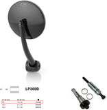 Mirror End Mount Right Universal Ø22(13>20) Spirit Rs - Rizoma Compatible With Moto Guzzi