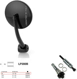 Mirror End Mount Left Universal Ø22(13>20) Spirit Rs - Rizoma Compatible With Kawasaki