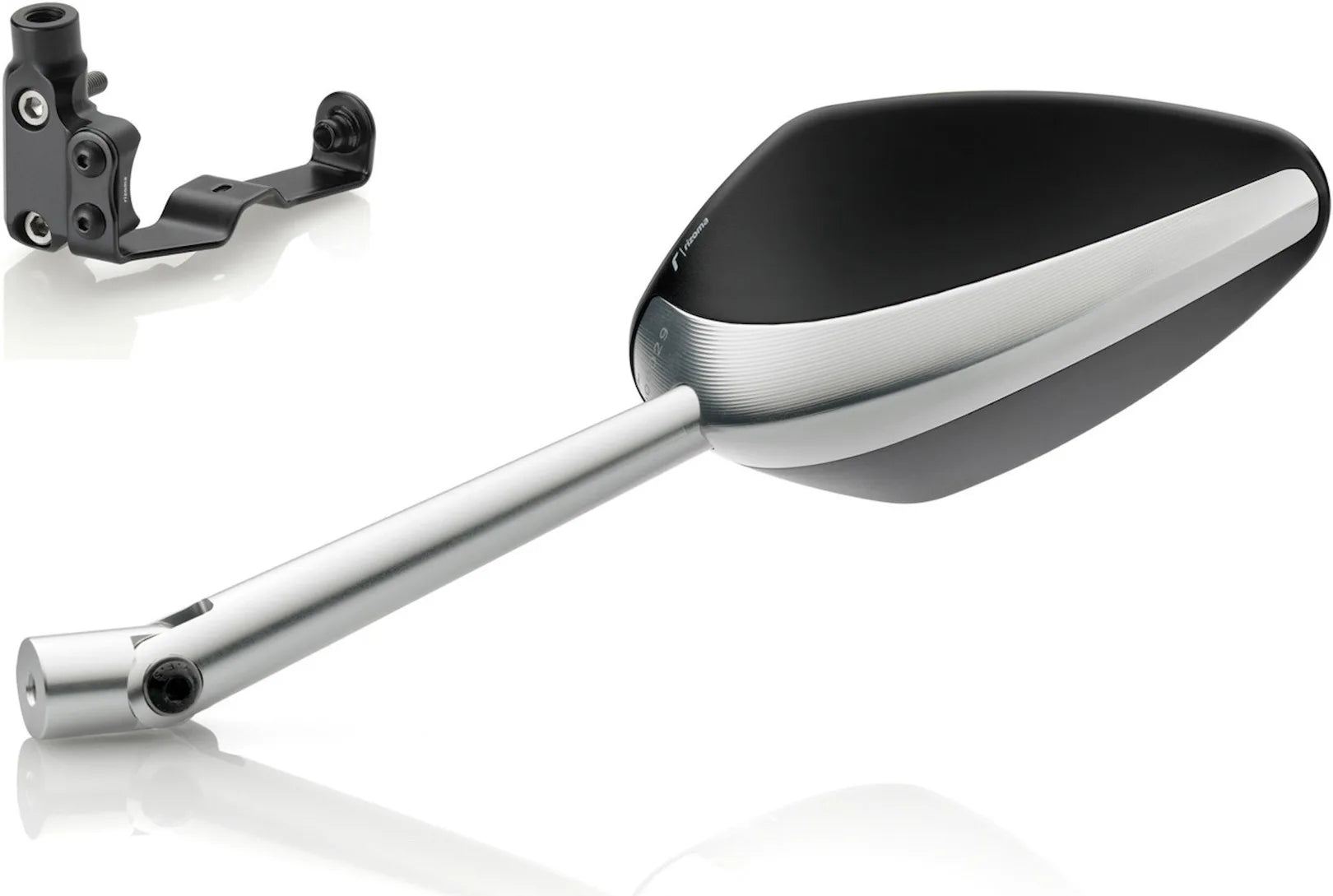 Spiegel Side Mount Links Veloce Naked - Rizoma Kompatibel Mit Mv Agusta Rivale 800 Eas (2013-2019)