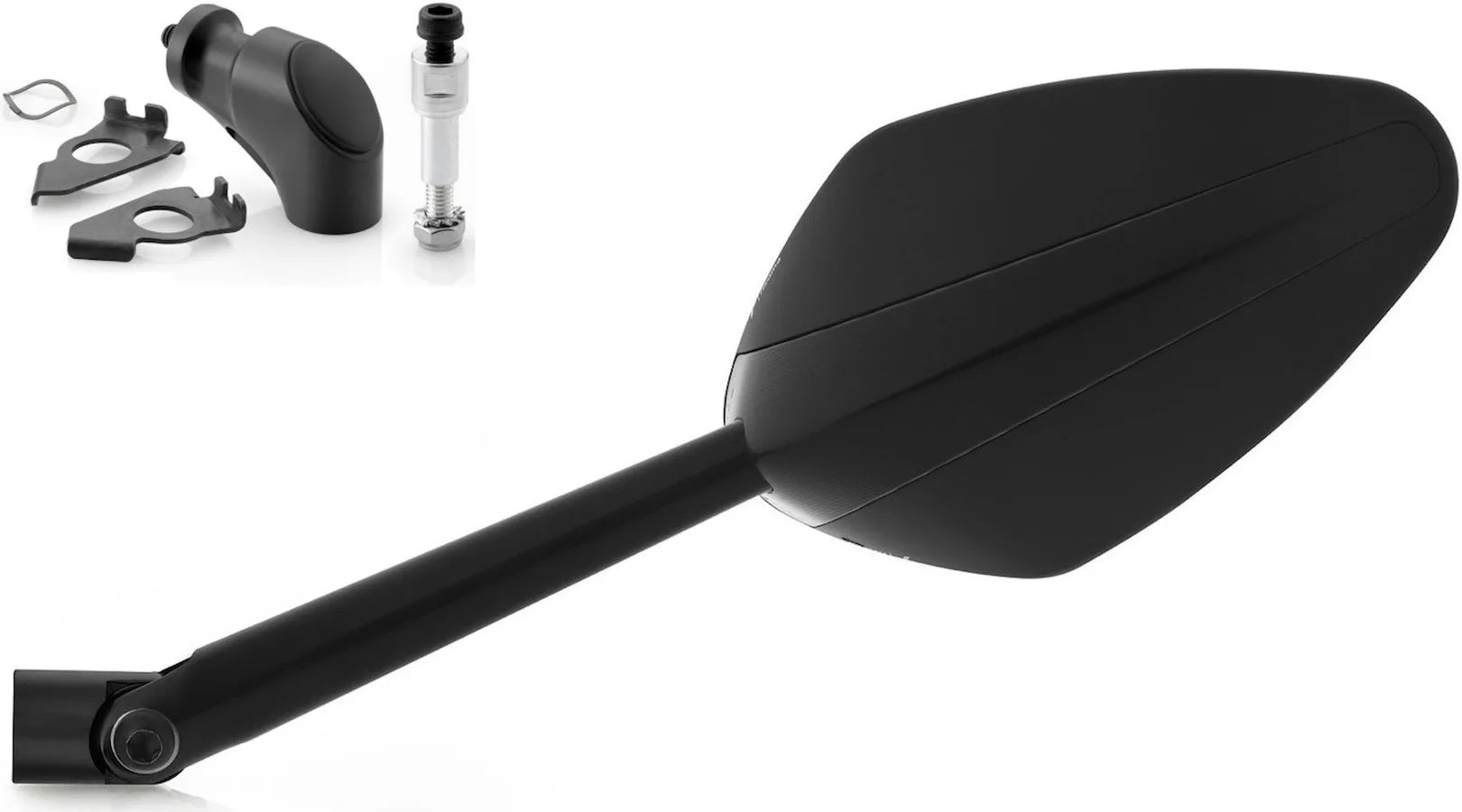 Spiegel Side Mount Links Veloce Naked - Rizoma Kompatibel Mit Yamaha T-Max 530 (2012-2019)