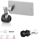 Spiegel End Mount Richtig Universal Ø24,5(21>23) Quantum End - Rizoma Kompatibel Mit Ktm