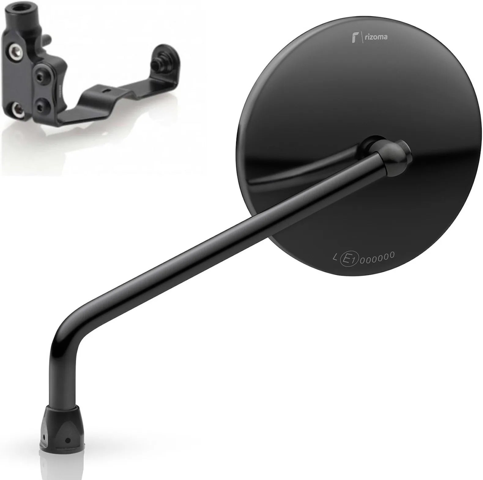 Spiegel Direct Mount Links One - Rizoma Kompatibel Mit Mv Agusta Rivale 800 Eas (2013-2019)