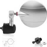 Mirror End Mount Left Spy-R Ø80 - Rizoma Compatible With Kawasaki Z 900 Rs (2018-2020)