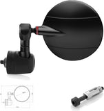 Spiegel End Mount Links Spy-R Ø80 - Rizoma Kompatibel Mit Bmw R Nine T 1200 (2014-2021)