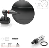 Spiegel End Mount Links Universal Ø24,5(21>23) Spy-R Ø94.5 - Rizoma Kompatibel Mit Suzuki