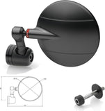 Mirror End Mount Left Spy-R Ø94.5 - Rizoma Compatible With Triumph Speed Triple 1050 (2005-2013)