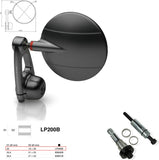 Mirror End Mount Right Universal Ø22(13>20) Spy-Arm Ø94.5 - Rizoma Compatible With Kawasaki