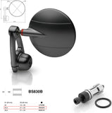 Mirror End Mount Left Universal Ø24,5(21>23) Spy-Arm Ø94.5 - Rizoma Compatible With Moto Guzzi