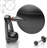 Spiegel End Mount Links Spy-Arm Ø94.5 - Rizoma Kompatibel Mit Triumph Street Triple (2007-2012)