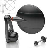 Mirror End Mount Right Spy-Arm Ø94.5 - Rizoma Compatible With Triumph Speed Triple 1050 R (2005-2013)