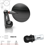 Spiegel End Mount Richtig Universal Ø24,5(21>23) Spy-Arm Ø80 - Rizoma Kompatibel Mit Ktm