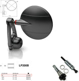 Mirror End Mount Right Universal Ø22(13>20) Spy-Arm Ø80 - Rizoma Compatible With Moto Guzzi