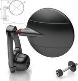 Spiegel End Mount Richtig Spy-Arm Ø80 - Rizoma Kompatibel Mit Triumph Street Triple (2007-2012)