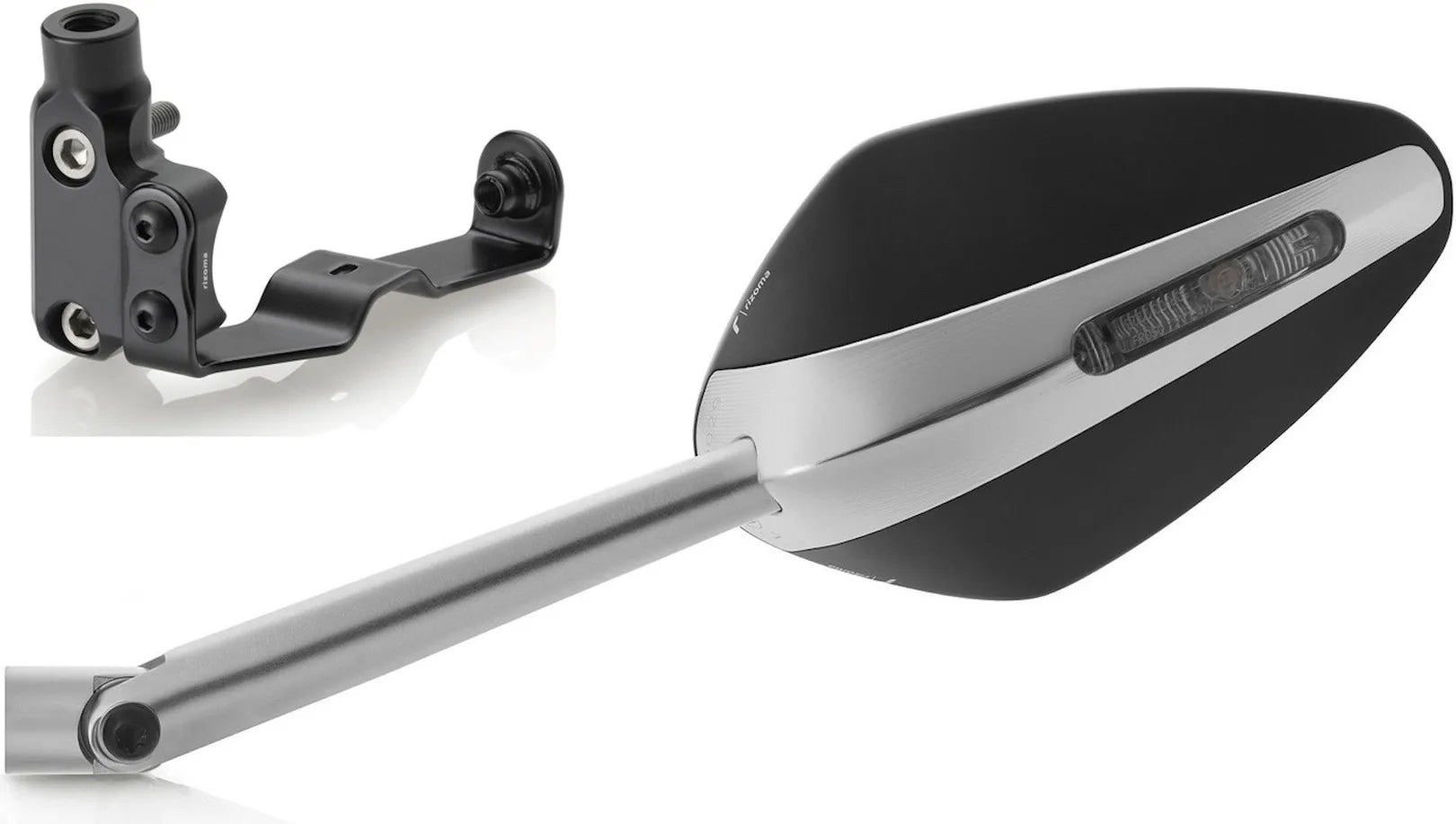 Spiegel Side Mount Links Veloce L Naked - Rizoma Kompatibel Mit Mv Agusta Rivale 800 Eas (2013-2019)