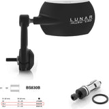 Mirror End Mount Left Universal Ø24,5(21>23) Lunar - Rizoma Compatible With Aprilia
